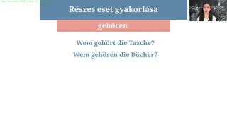 Ez meg kié? - a gehören ige