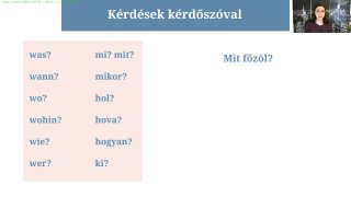 Kérdő mondatok kérdőszóval
