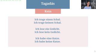 Tagadás kein tagadószóval