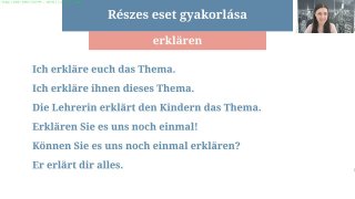 Részes eset gyakorlása új szavakkal